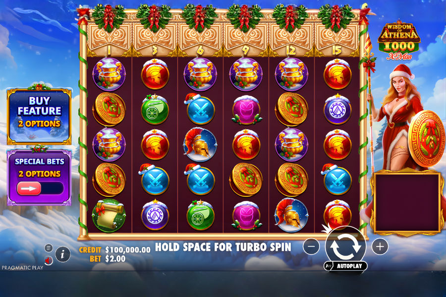 demo play of wisdom of athena slot on stake